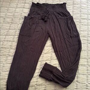 Aerie Black Joggers